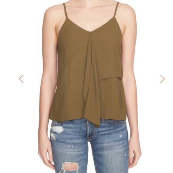 1. State Tops - 1.STATE Ruffle Front Camisole Size XS